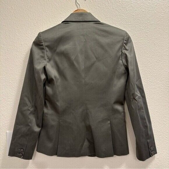 alice & olivia towork blazer gray size small - Picture 2 of 8